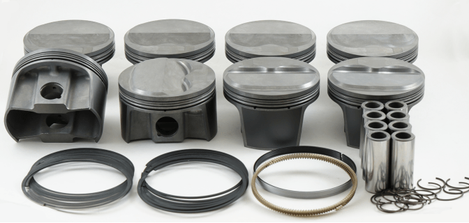 Small block Chevy 327 piston kit