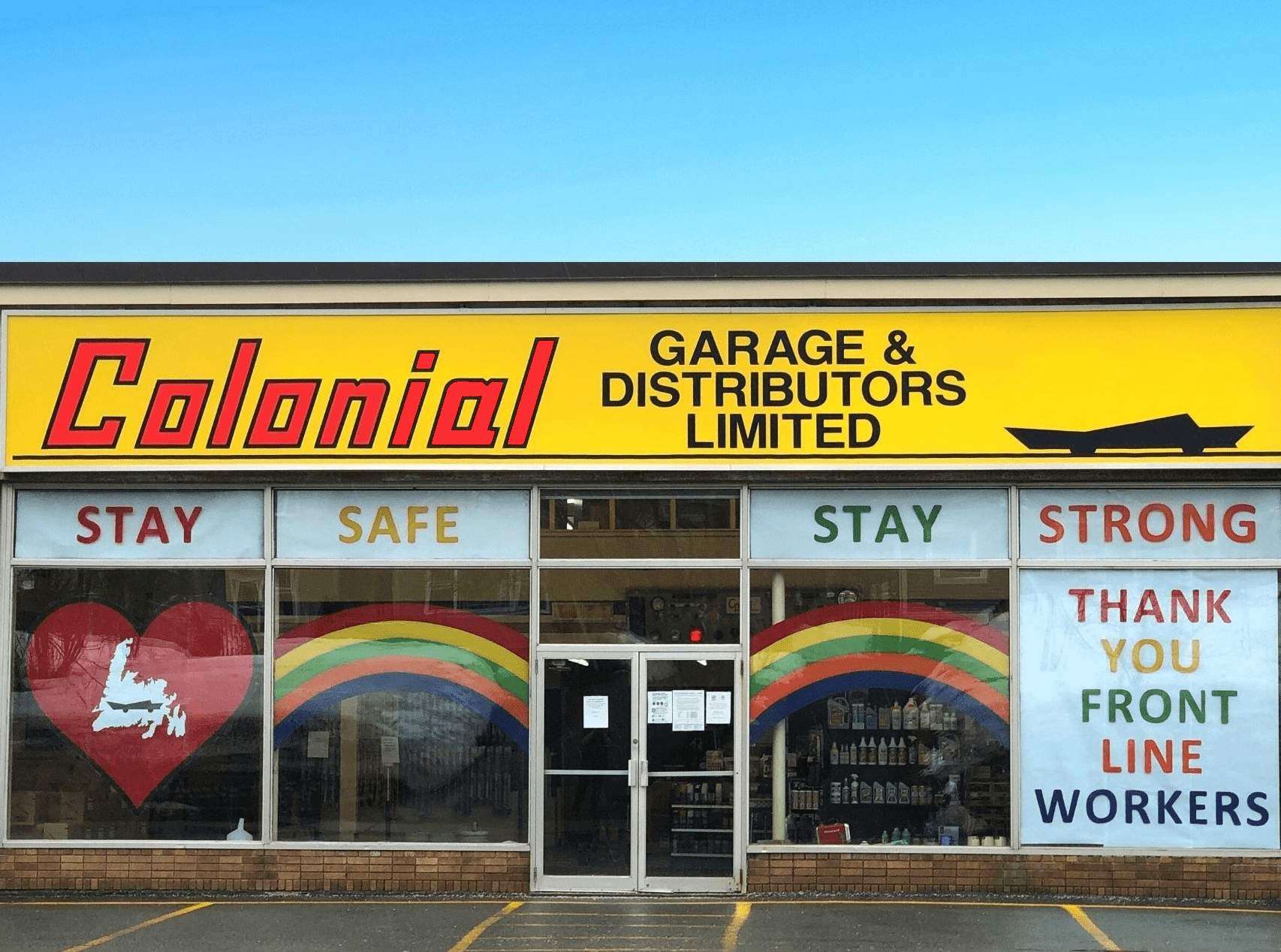 Colonial Auto Parts salutes front line workers