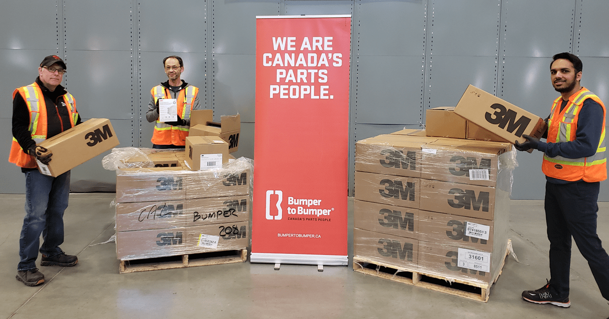 Uni-Select and Bumper to Bumper Canada donate 19,000 N95 masks