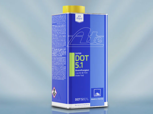 Continental has expanded the portfolio of ATE brake fluids for the automotive aftermarket with ATE Super DOT 5.1 brake fluid.