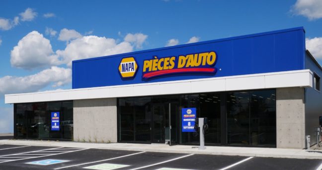 NAPA Auto Parts store opening in Varennes